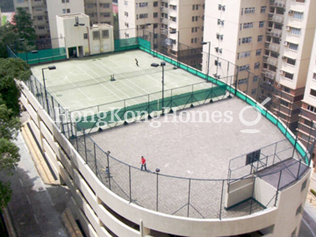 Tennis Court & Basketball Court